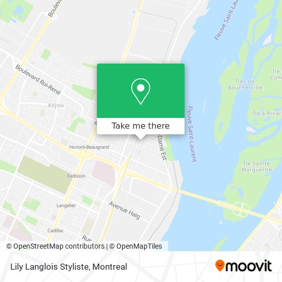Lily Langlois Styliste map