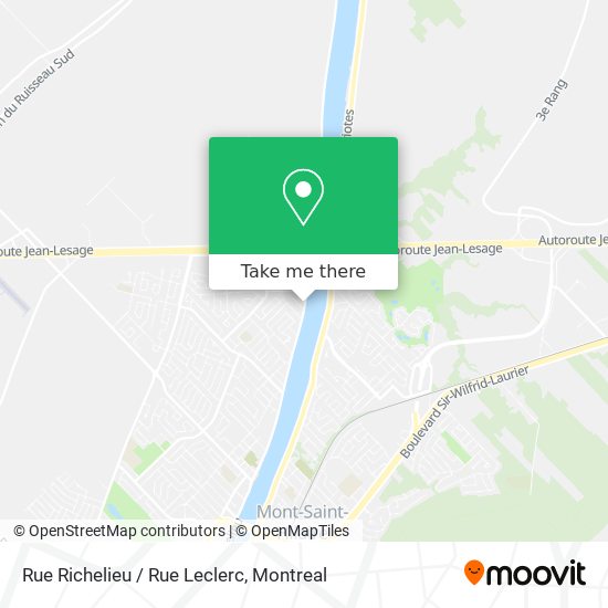 Rue Richelieu / Rue Leclerc map