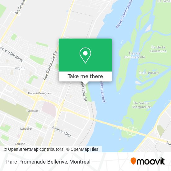 Parc Promenade-Bellerive map