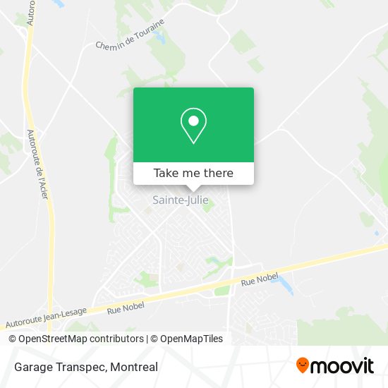 Garage Transpec map
