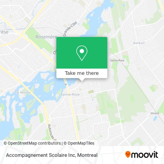 Accompagnement Scolaire Inc map