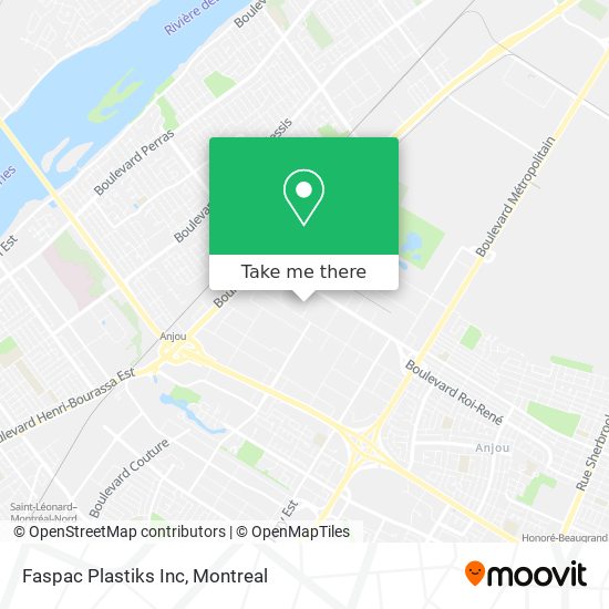 Faspac Plastiks Inc map
