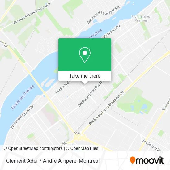 Clément-Ader / André-Ampère map