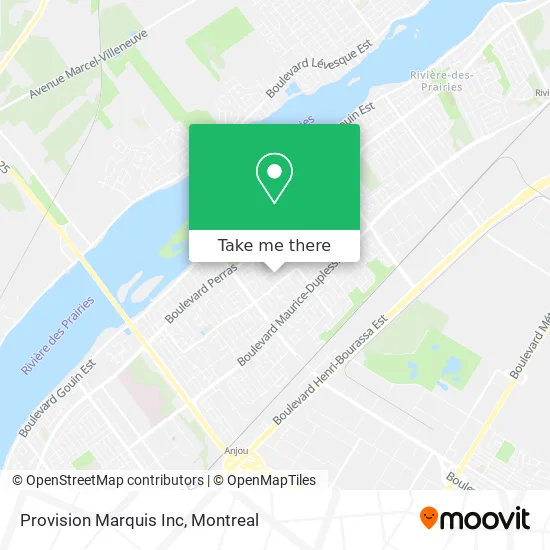 Provision Marquis Inc map