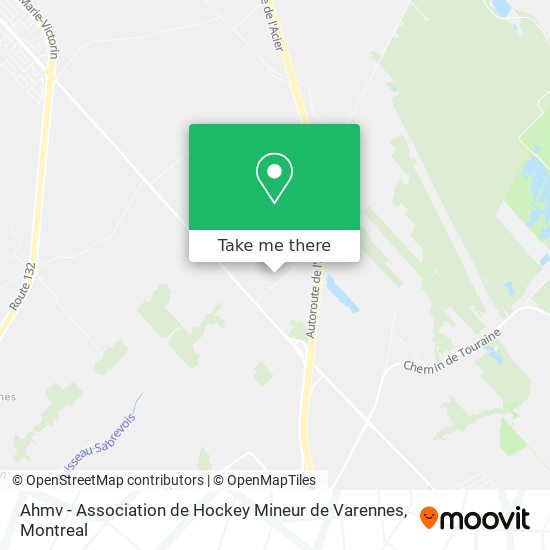 Ahmv - Association de Hockey Mineur de Varennes map