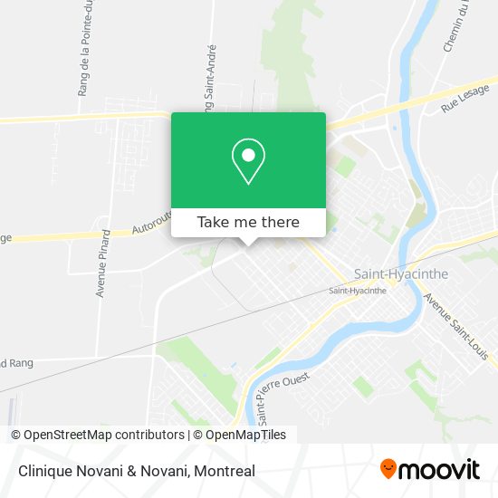 Clinique Novani & Novani map