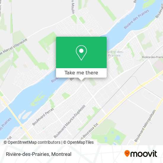 Rivière-des-Prairies map
