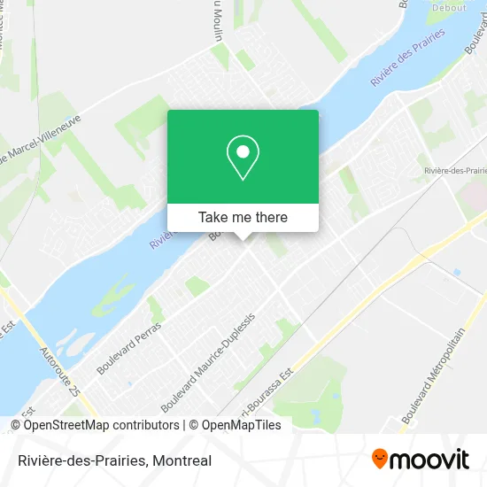 Rivière-des-Prairies map