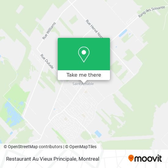 Restaurant Au Vieux Principale map