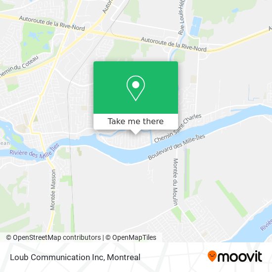 Loub Communication Inc map