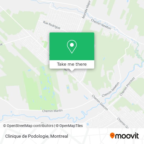 Clinique de Podologie map