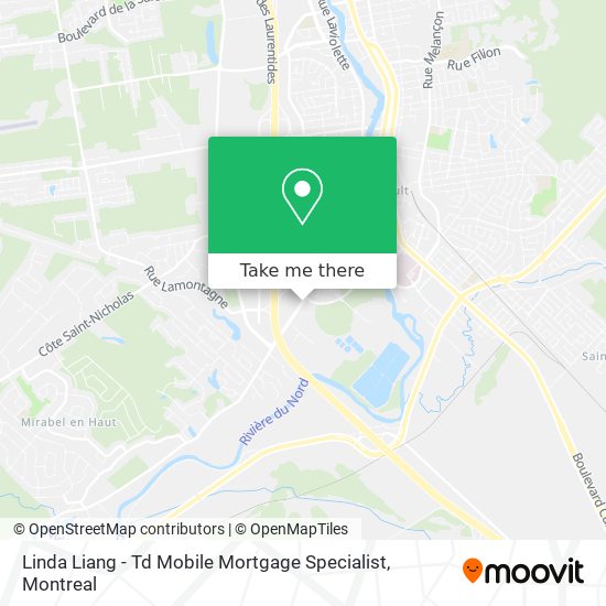 Linda Liang - Td Mobile Mortgage Specialist map