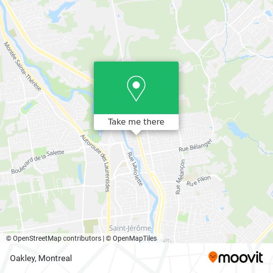 Oakley map