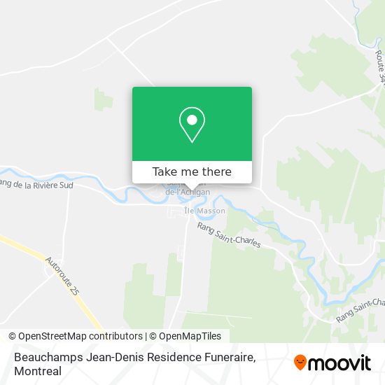 Beauchamps Jean-Denis Residence Funeraire map