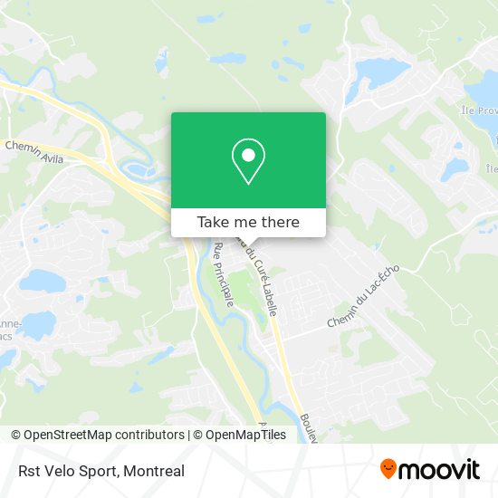 Rst Velo Sport map