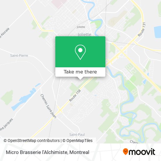 Micro Brasserie l'Alchimiste map