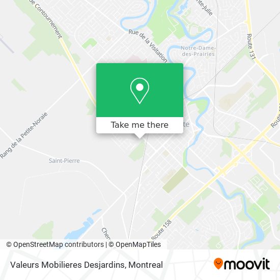 Valeurs Mobilieres Desjardins map