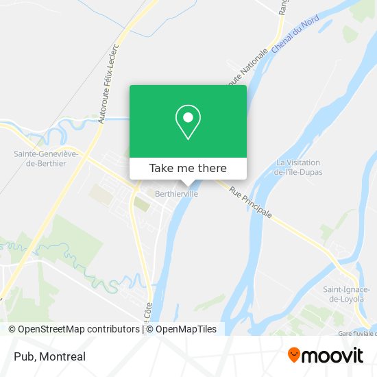Pub map