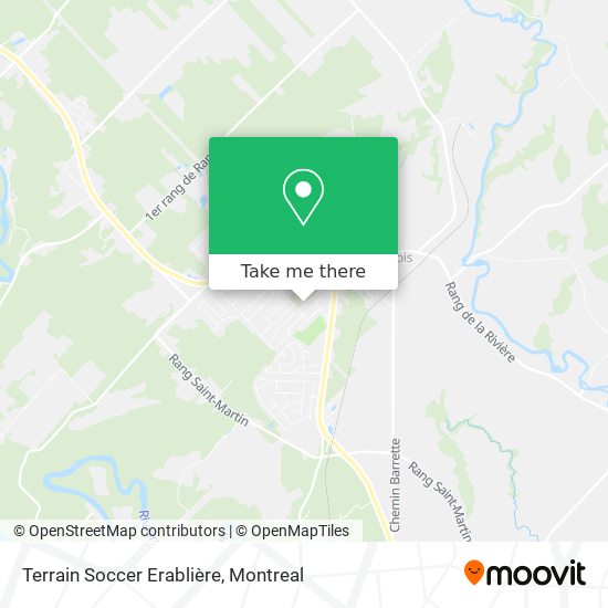 Terrain Soccer Erablière map