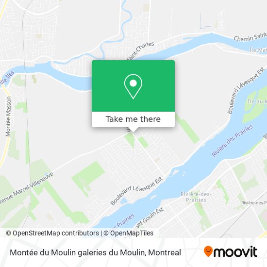 Montée du Moulin galeries du Moulin map