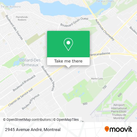 2945 Avenue André map