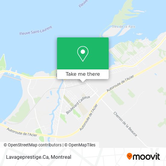 Lavageprestige.Ca map