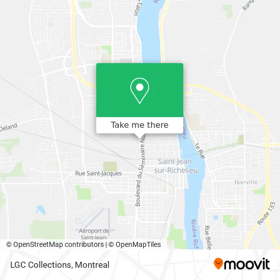 LGC Collections map
