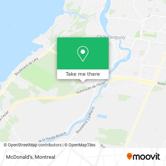 McDonald's map