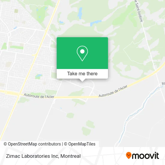 Zimac Laboratories Inc map