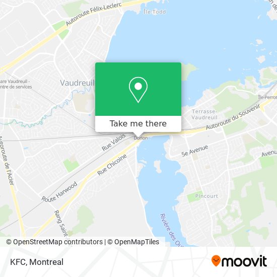 KFC map