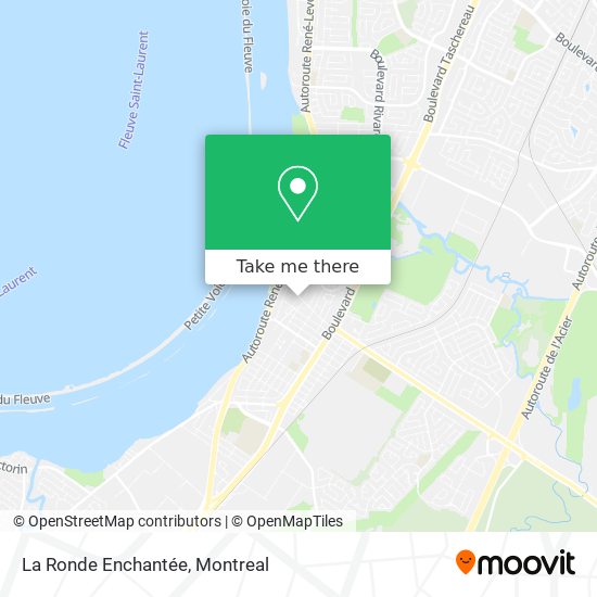 La Ronde Enchantée map