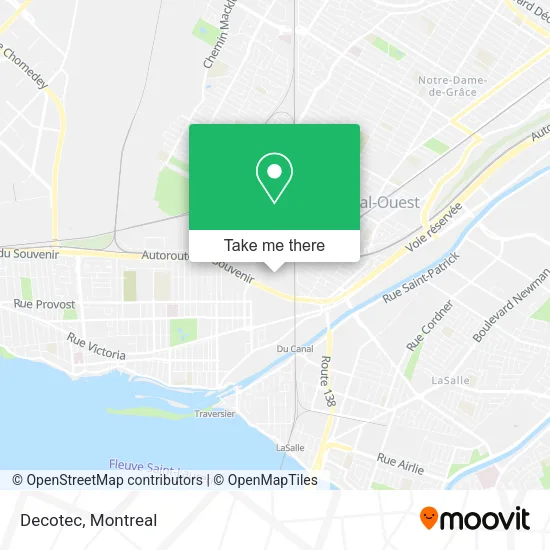 Decotec map