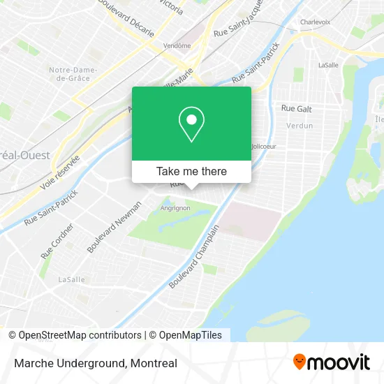 Marche Underground map