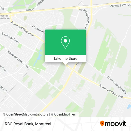 RBC Royal Bank map