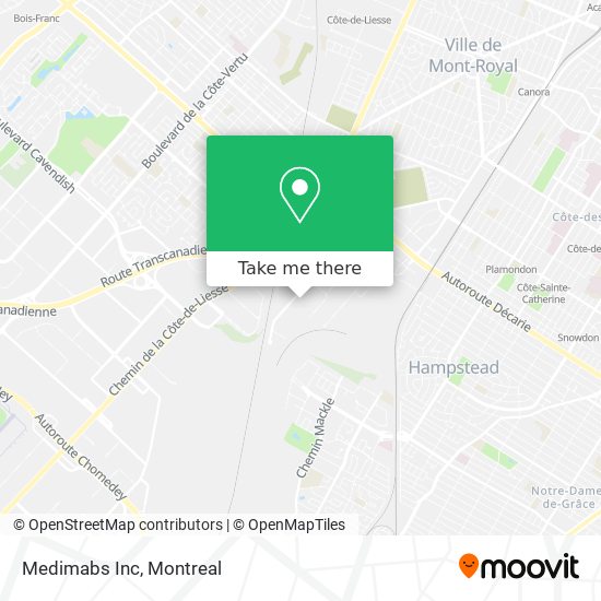 Medimabs Inc map
