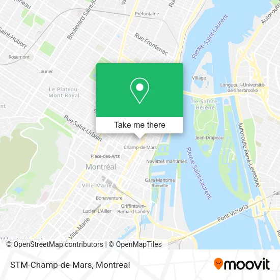 STM-Champ-de-Mars map