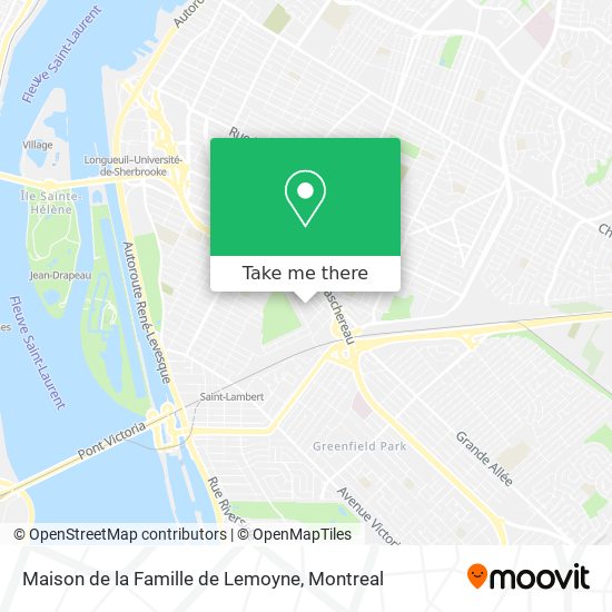 Maison de la Famille de Lemoyne map