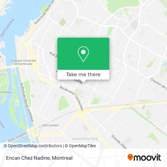 Encan Chez Nadine map