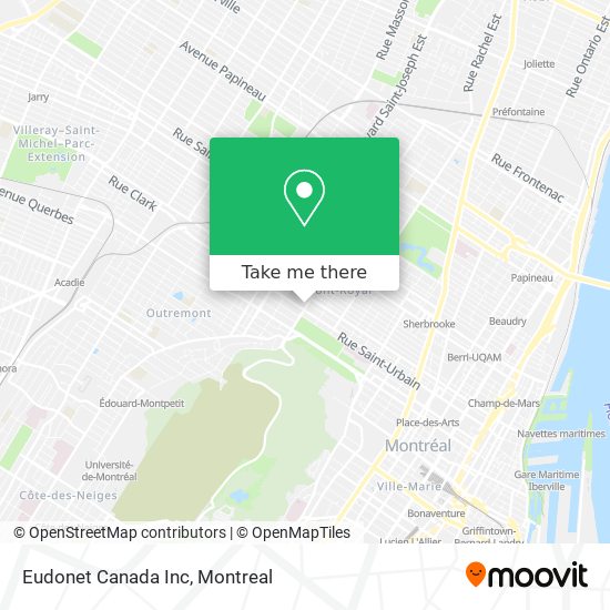 Eudonet Canada Inc map