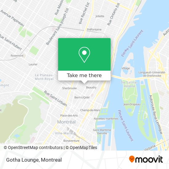 Gotha Lounge map