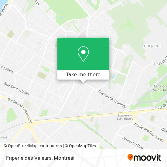 Friperie des Valeurs map