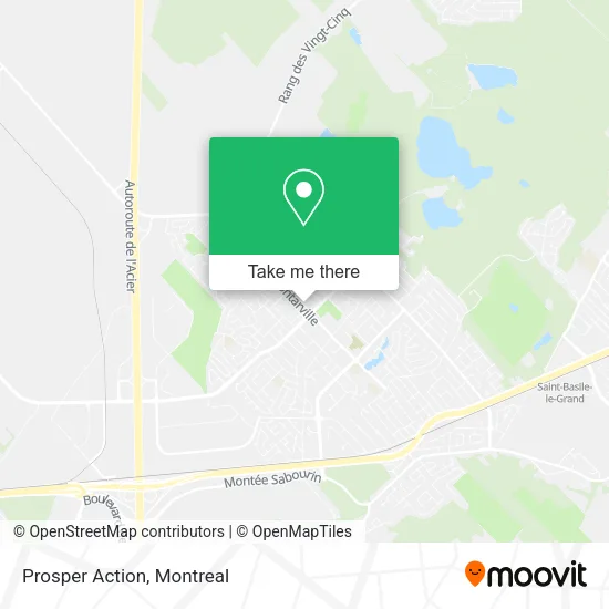 Prosper Action map