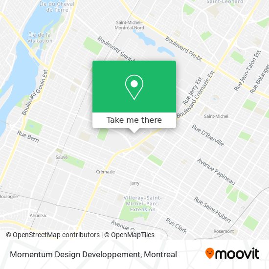 Momentum Design Developpement map