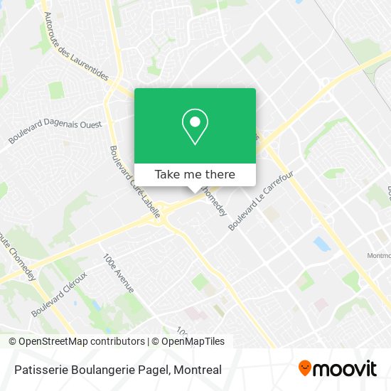Patisserie Boulangerie Pagel map