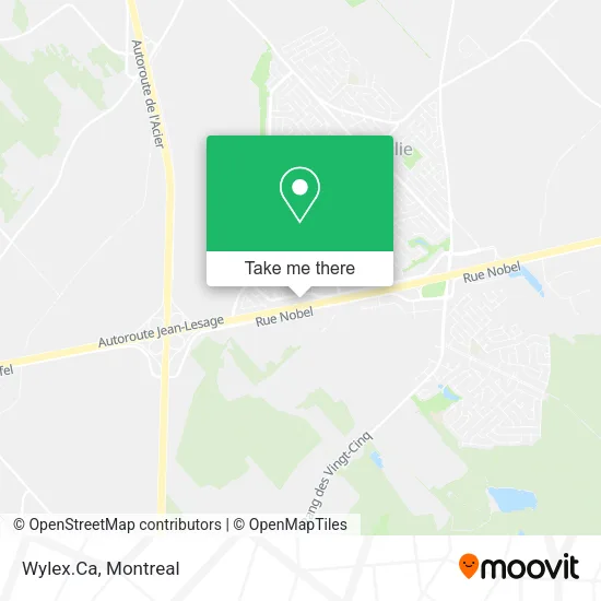 Wylex.Ca map