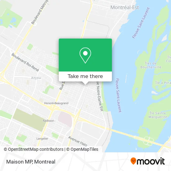Maison MP map