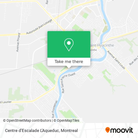 Centre d'Escalade L’Aqueduc map