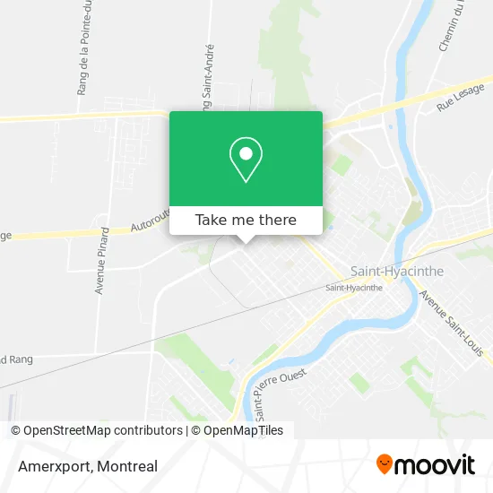 Amerxport map