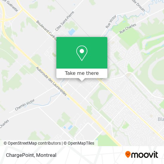 ChargePoint map