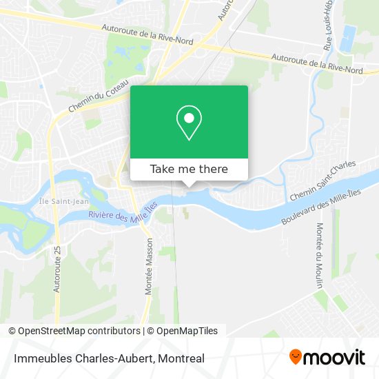 Immeubles Charles-Aubert map